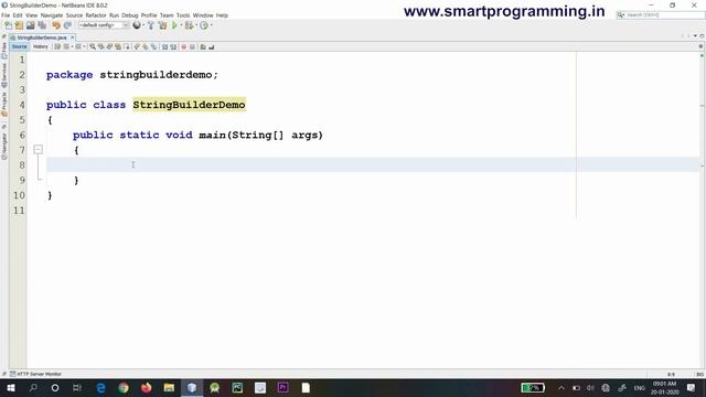 StringBuilder Class & Methods in Java with Example смотреть онлайн