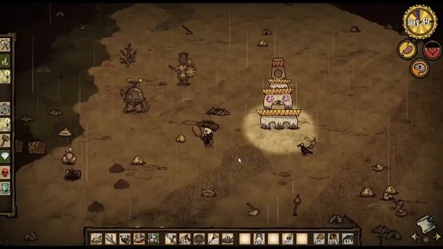 Let's Play Don't Starve 645 Spoilers! Fail on Nightmare Knight, then "Worm" смотреть онлайн