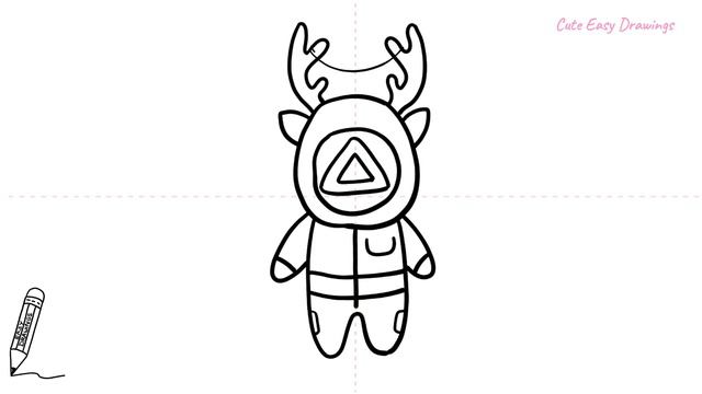 How to Draw Squid Game Christmas Gift || Draw Squid Game Christmas Card Easy смотреть онлайн