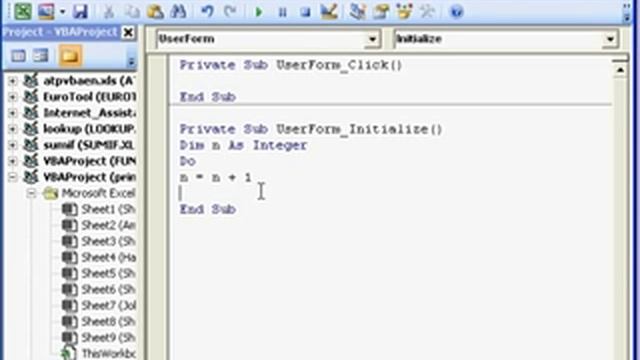 Display all worksheets in listbox and print specific worksheet смотреть онлайн