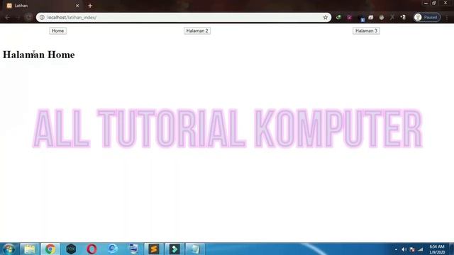 CodeIgniter Tutorial #3 ( Menghilangkan index.php pada URL ) смотреть онлайн