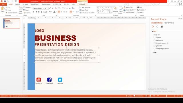 Complete Power Point Presentation Slide by Slide, PPT Template Design смотреть онлайн