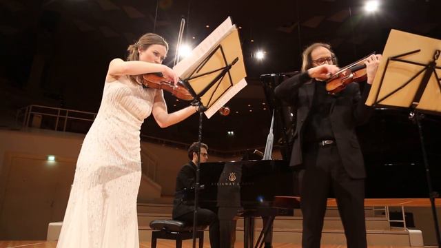 Trio Koch/ D. Milhaud, Sonata for two violins and piano op 15, 1. mov смотреть онлайн