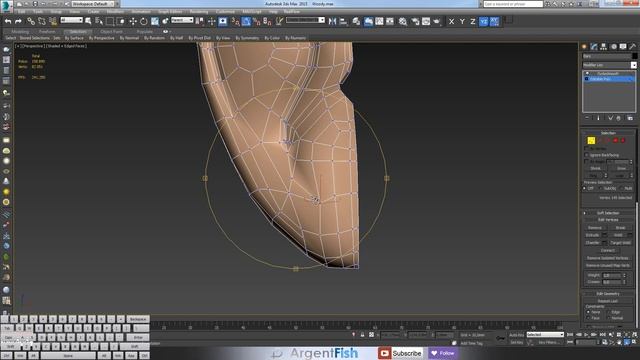 3D Modeling Sheriff Woody from TOY STORY [part 09] Back ring and Ears смотреть онлайн