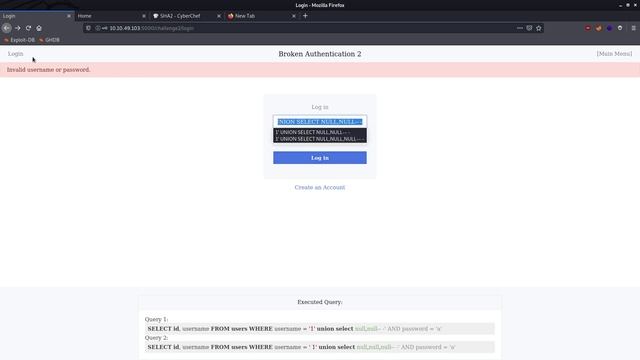 TryHackMe #301 SQL Injection Lab смотреть онлайн