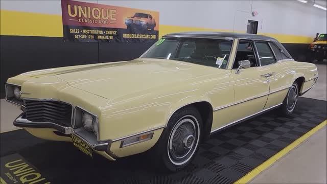 1970 Ford Thunderbird 4dr Landau смотреть онлайн