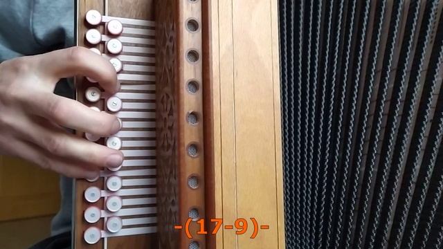 Ой,мороз,мороз...(разбор на гармони с цифрами). смотреть онлайн