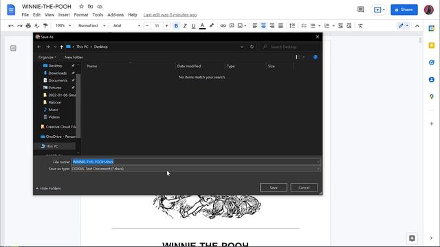 Save Google Doc as Microsoft Word File (Convert Docs to Word) смотреть онлайн