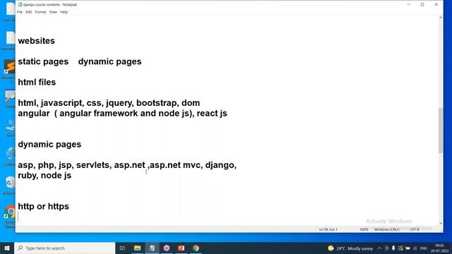 DJANGO tutorials || Demo - 1 || by Mr. Wilson On 20-01-2022 @9AM IST смотреть онлайн