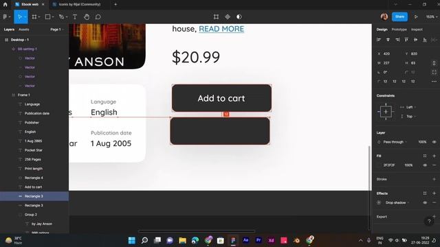 Design an E-book Web Page from Scratch in Figma смотреть онлайн