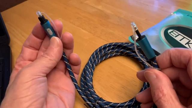 EMK® Toslink to Mini Toslink Digital Optical Audio Cables Review, Does the Job for a Decent Price! смотреть онлайн