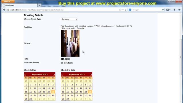 Online Hotel Reservation Website Project in ASP.Net with Sql Server - ProjectsforEveryone.com смотреть онлайн