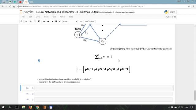 Neural Networks and Tensorflow - 3 - Softmax Output смотреть онлайн