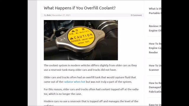 What Happens if You Overfill the Coolant? смотреть онлайн