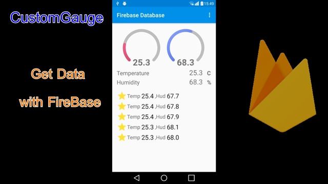 Android Gauge View Demo смотреть онлайн