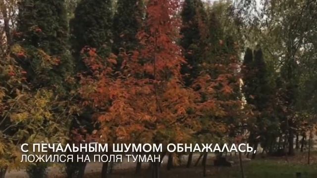 А.С.Пушкин «Уж небо осенью дышало» смотреть онлайн