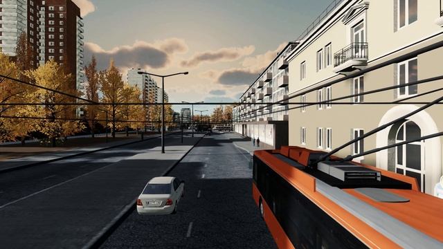 ТРОЛЛЕЙБУС МАРШРУТ 1. От окраин до центра. КАК? (Русский город мечты City of Dream Cities Skylines) смотреть онлайн