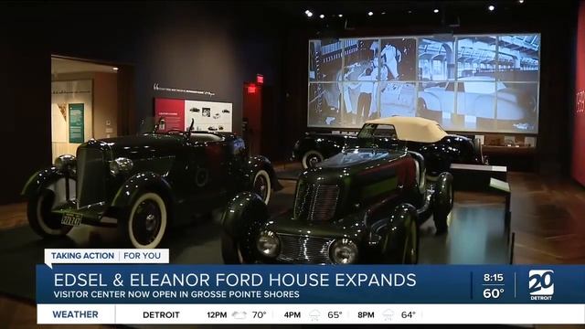 Edsel & Eleanor Ford House expands смотреть онлайн
