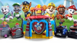 Щенячий Патруль. Распаковка игрушек. Главная база