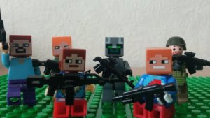 Лего война за свободу 3 серия "Битва за Риливорлд" часть 1 "Битва за деревню"