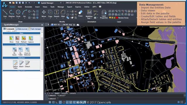 First Preview: Data Management - 'Spatial Manager for ZWCAD' - Blog смотреть онлайн