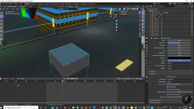 Blender 3d Tutorial - Quick glass material * alpha blend смотреть онлайн