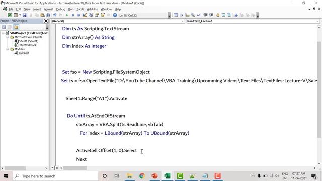 Reading Data from Text Files and Split into Columns | Advanced VBA in Hindi смотреть онлайн