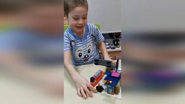 Электростанция из конструктора "Лего" Ярослава Логинова смотреть онлайн