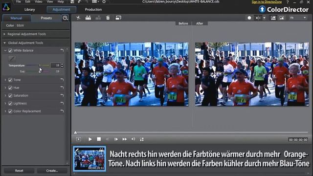 CyberLink ColorDirector - Sofortiger Weißabgleich смотреть онлайн