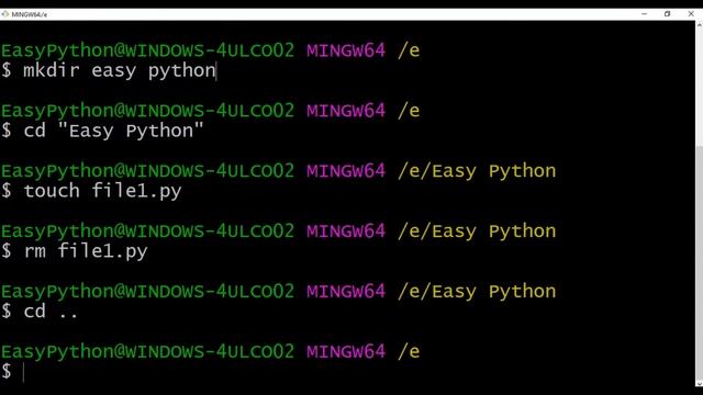 Python New Tutorial In Hindi 2021 | Chapter 4 || Some Command Line Tutorial with Git-bash/Git-cmd смотреть онлайн