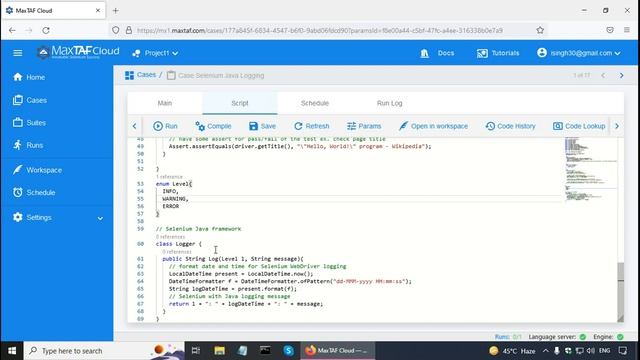 Selenium Java Logging | Selenium Logging using Logging Framework in Selenium WebDriver - Logging смотреть онлайн