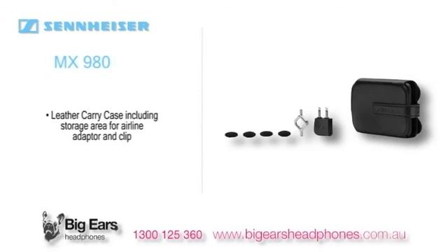 Sennheiser MX 980 Headphone Overview Video смотреть онлайн
