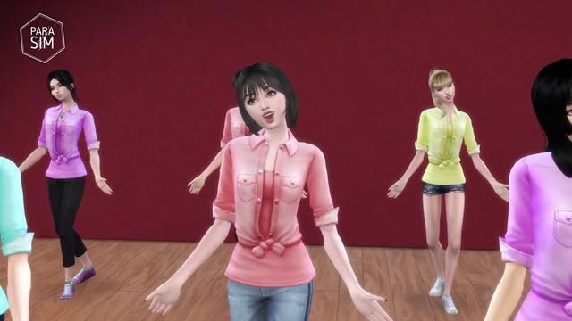 TWICE 'Talk That Talk' | Dance&Sing Animation [ Sims version ] смотреть онлайн