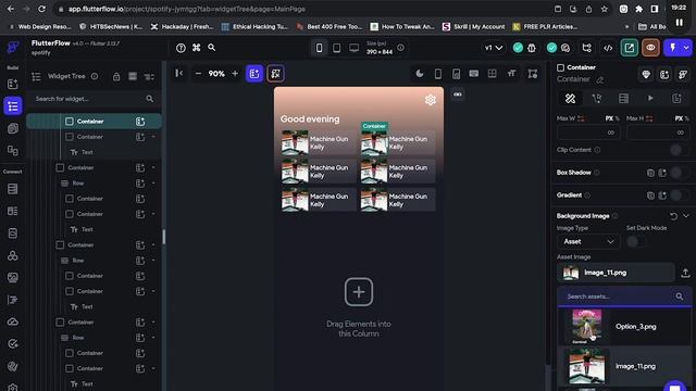 How to Build a Spotify UI Clone in Flutterflow: A Step-by-Step Guide смотреть онлайн