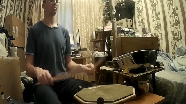 Drum рутина: Table of time с левой руки, темп 60 - 13 неделя (9 мар 2022) смотреть онлайн