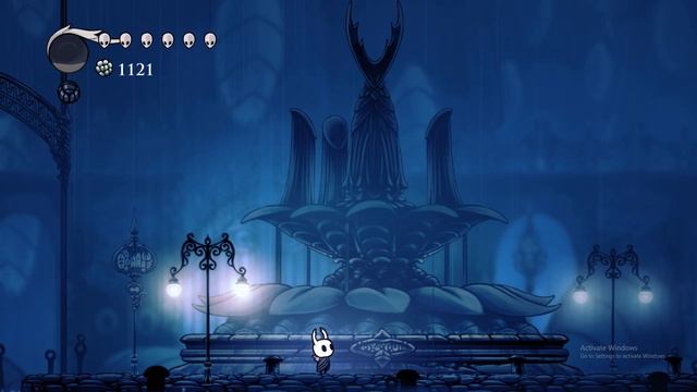 Hollow Knight City of Tears outdoors theme with in-game rain sounds, 1-hour смотреть онлайн