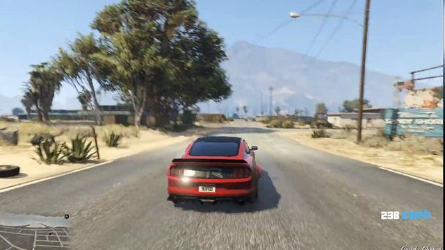 GTA V Mod Mustang Test Drive