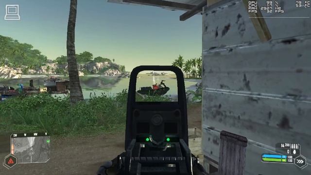 Crysis Gameplay GeForce 8600 GT (256MB VRAM) смотреть онлайн