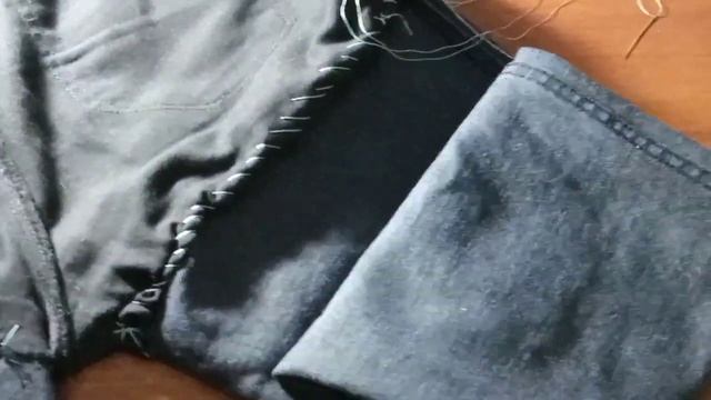 ШЬЮ ШТАНЫ ИЗ РАЗНОЙ ТКАНИ смотреть онлайн