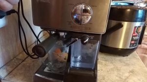 Кофеварка Vitek VT-1516 (Vitek VT-1514, Vitek VT-1517). Часть 6/8.  Очистка кофеварки от накипи