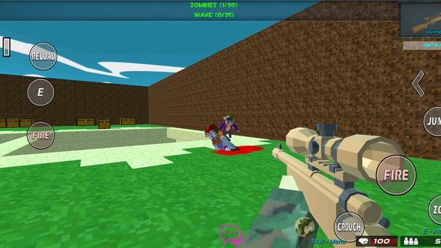 Blocky Combat Swat Survival 10 Android Gameplay 2023 смотреть онлайн