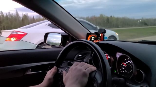 Accord V6 6MT Vs. Acura TL SH-AWD 6MT! смотреть онлайн