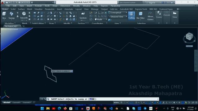 Learn complete AutoCAD 3D смотреть онлайн