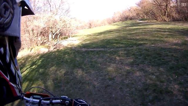 Покатуха в парке / KTM EXC 450 park riding / Rostov enduro смотреть онлайн