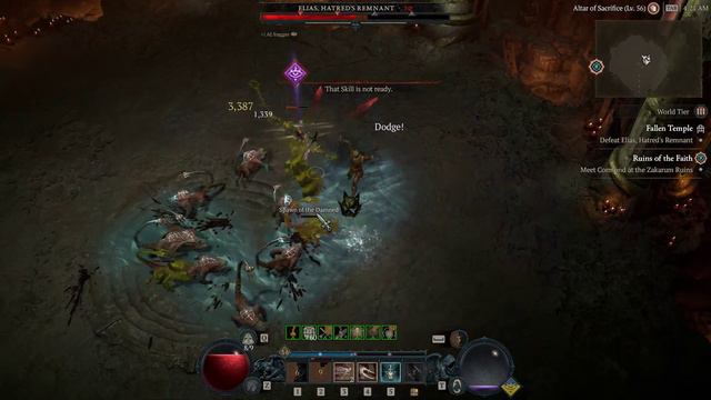 Easy T3 Capstone Elias - level 56 Rogue - Diablo 4 Season 1 Gameplay смотреть онлайн
