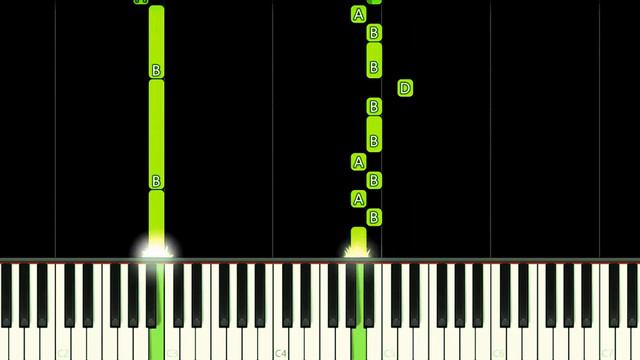 FIGURE BACK STORY - DOOR ANIMATION (Super Villain) - EASY Piano Tutorial смотреть онлайн