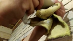 ЗАТИРКА ИСКУССТВЕННОГО КАМНЯ С ПОМОЩЬЮ КУЛИНАРНОГО ПАКЕТА С НОСАДКОЙ