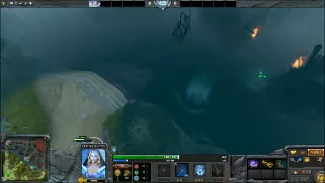 Дота 2 как фармить лес за crystal maiden смотреть онлайн