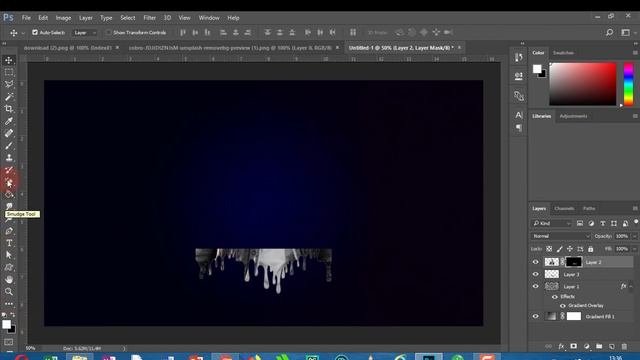 How to Create Splatter Effect | Dripping Effect | Mock up in Photoshop 2020 смотреть онлайн