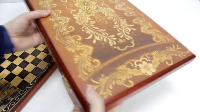 Нарды и шашки (60х30см) – обзор от магазина подарков «Счастливый случай» смотреть онлайн